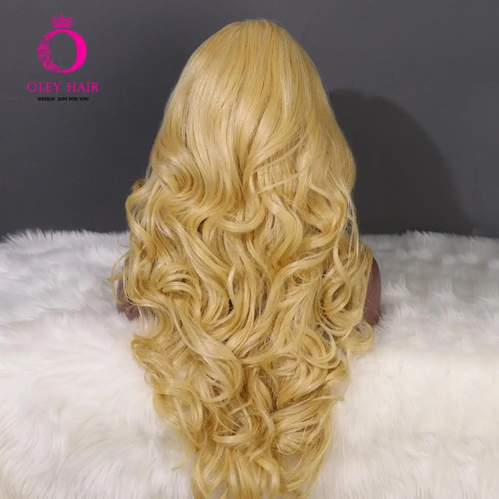 Оли волос Жаростойкие синтетические кружева передний парик L Часть Glueless длинные