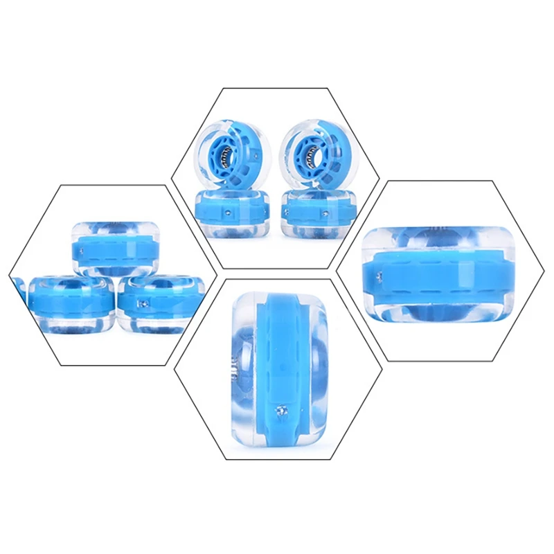 Колеса скейтборда 70мм х 42мм с подшипниками и инструментом All-In-One T для круизера.