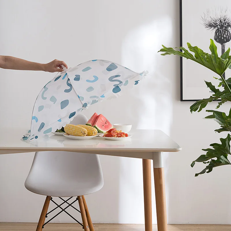 Складной Сетчатый Чехол для стола с защитой от мух москитный зонт укрепляющий