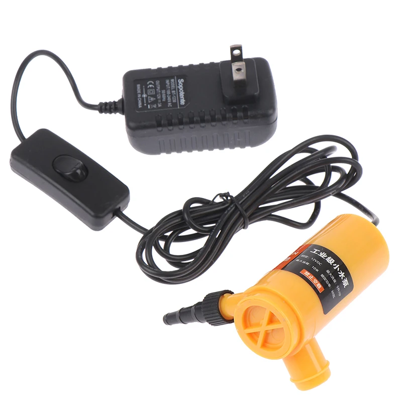 

3 In1 12V Industrial Micro Water Pump For Slotting/Cutting Machine Garden Tool
