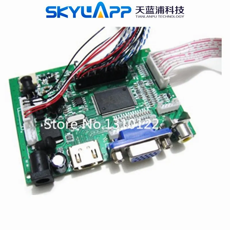 Плата управления TFT монитором с высоким разрешением 10 1*1280 800 дюйма 2AV HDMI VGA |