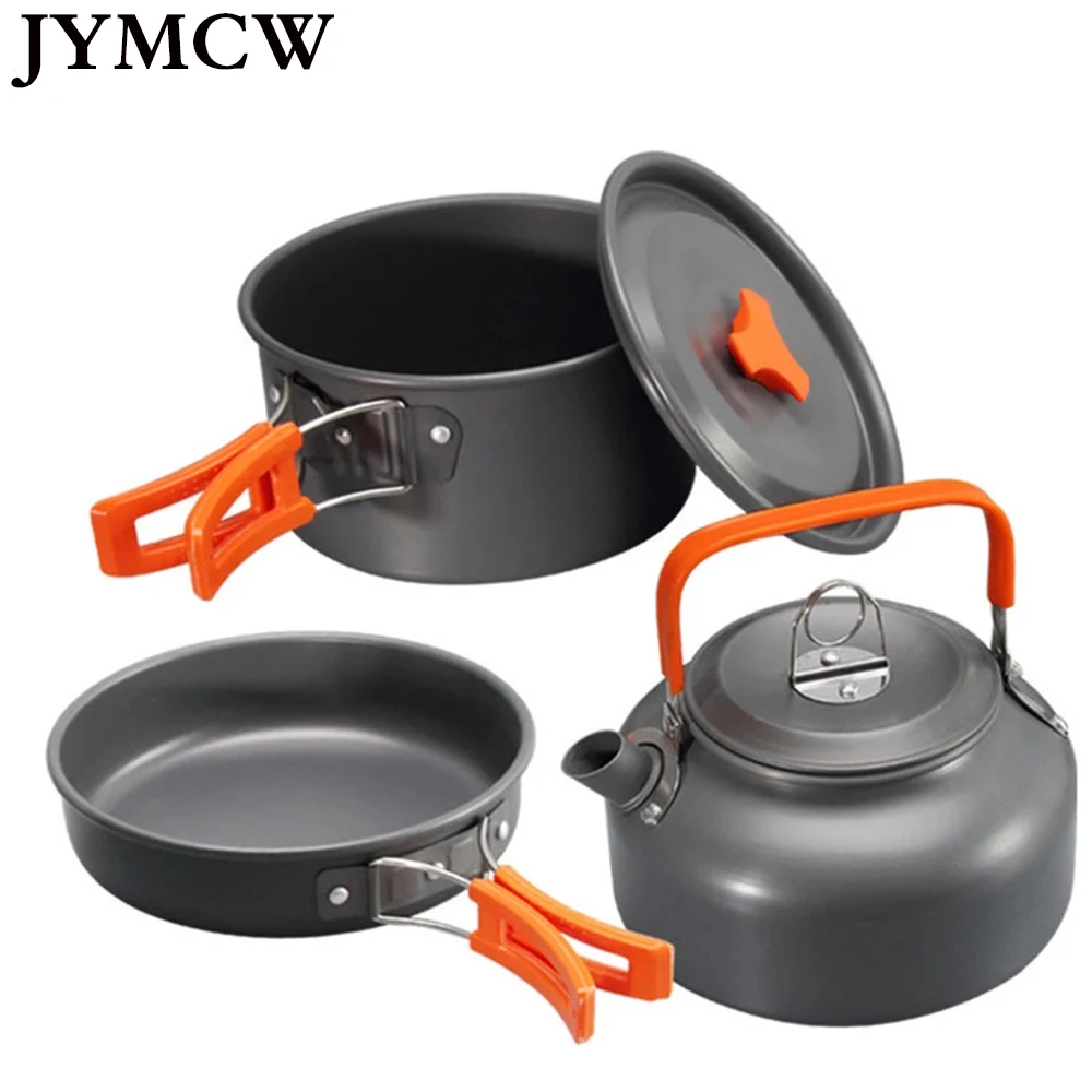 Набор посуды для кемпинга/посуда оборудование кемпинга набор приготовления пищи