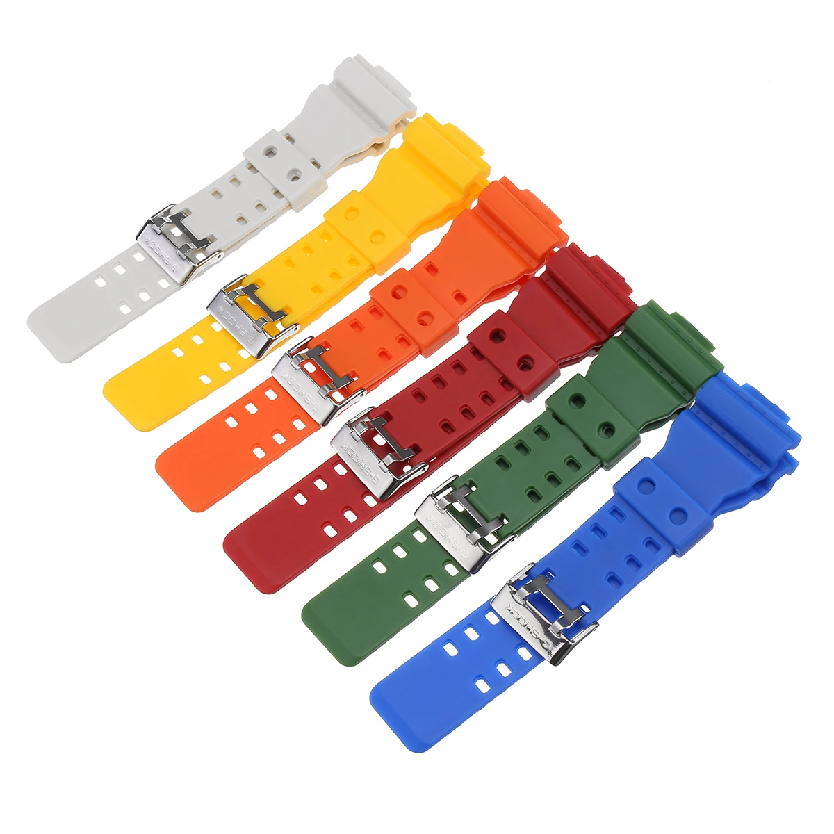 

22mm Colorful Watch Band Resin Strap For Casio G-SHOCK GA-110/GA-100/GD120/GA-700
