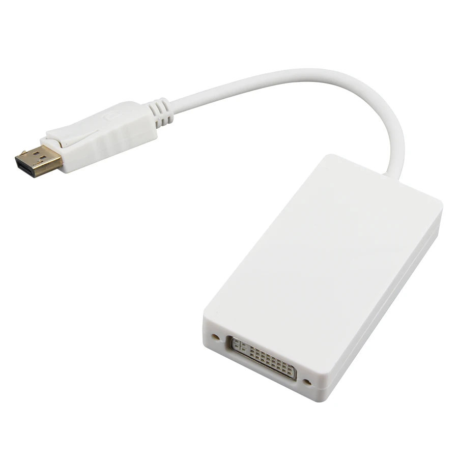Адаптер для порта дисплея Thunderbolt Mini переходник с DP на HDMI совместимый DVI VGA Apple MacBook