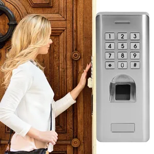 500DPI IP66 Waterproof Door Access Control System Kit Keypad + 1000
Fingerprint + 3000 User Cards Use Of Biological Fingerprint