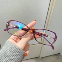 tr90 myopia glasses female temperament with color changing anti blue frame korean version of the tide ultra ligh