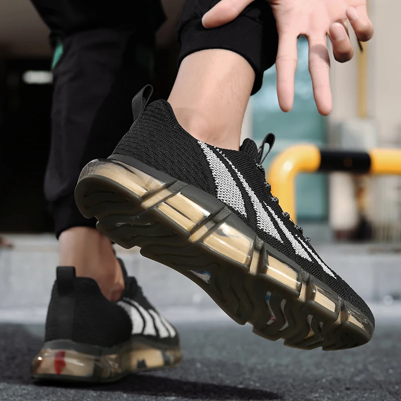 

athletic mesh spring summer mens sneaker para sneakers sale for casual sport shoes leisure black breathable man Light Men Shoes