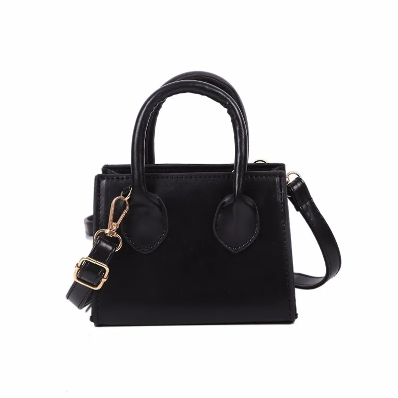 

New Fashion Simply PU Leather Crossbody Bags For Women Solid Color Shoulder Messenger Bag Chain Travel Small Handbags 2021