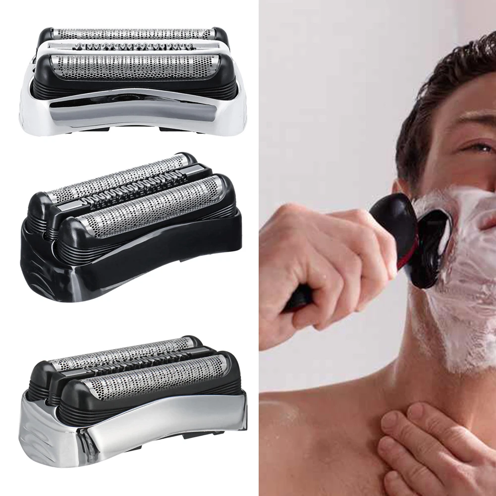 Бритва резак для бороды легко устанавливается на сменную головку электробритва