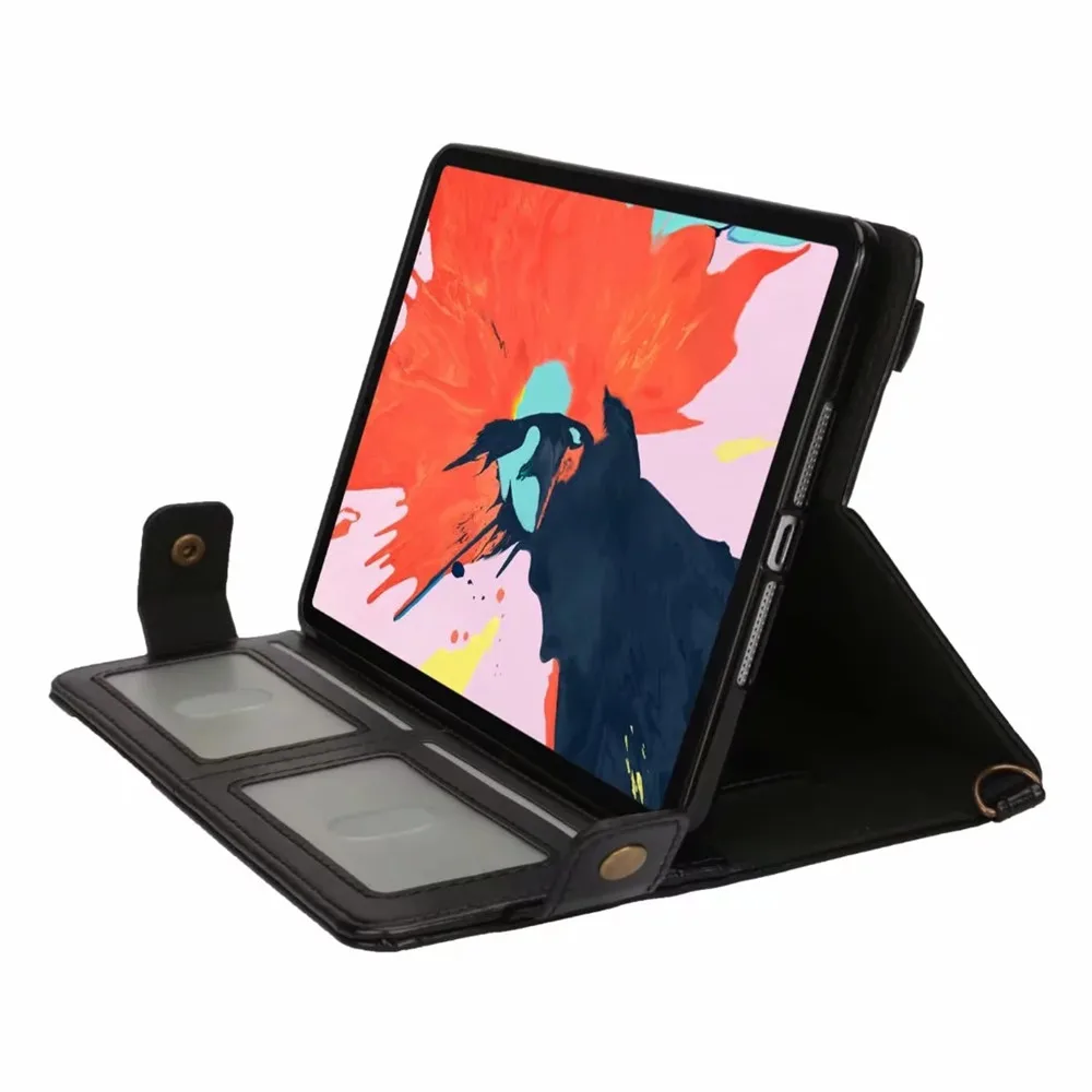 Чехол для нового iPad Pro 11 чехол из искусственной кожи bao для iPad Pro 11 чехол Funda ремешок на плечо с держателем карандаша+ пленка
