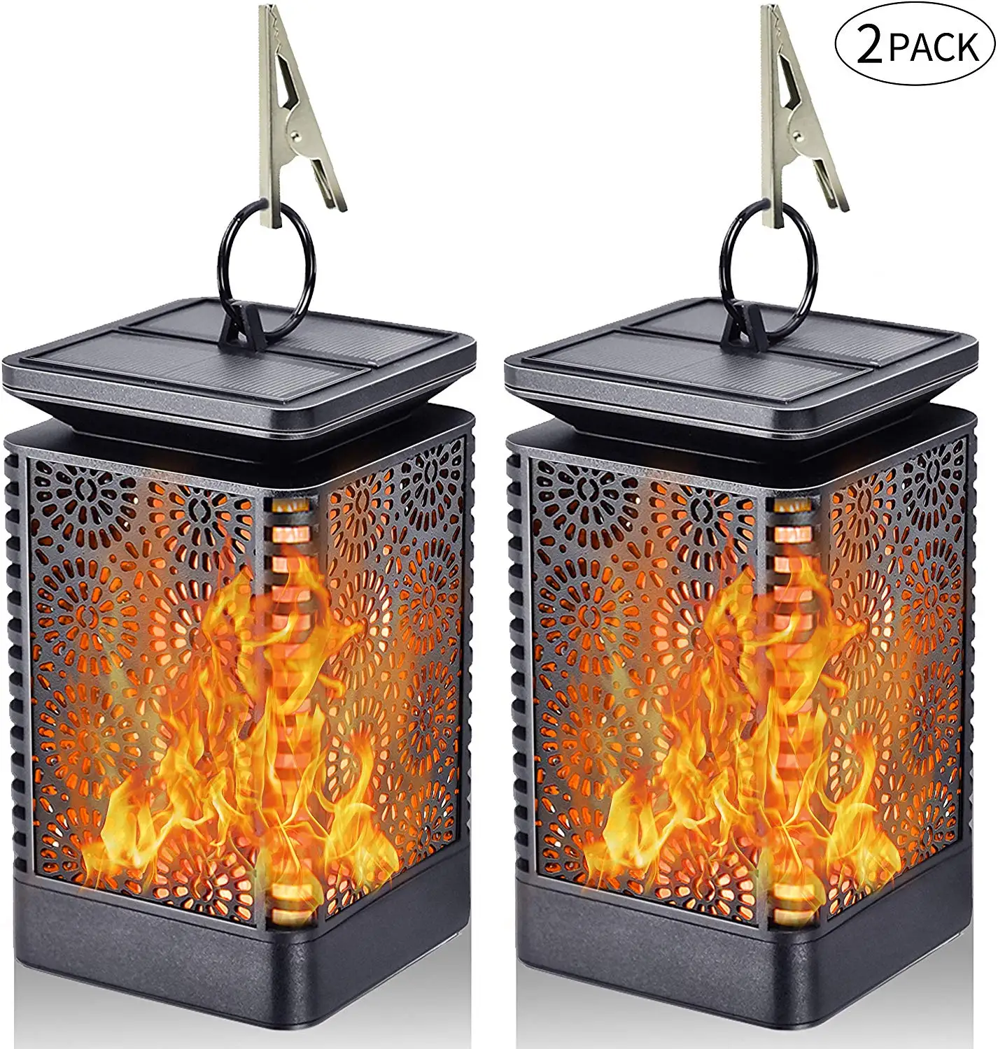 2 шт. светодиодный настенный светильник с датчиком движения на солнечной батарее