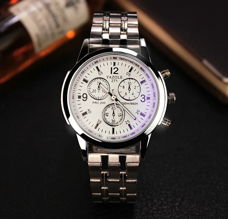 

YAZOLE Men Watch Top Luxury Brand Sport Watches Mens Quartz Wristwatch Male Clock Relogio Masculino YZL271X