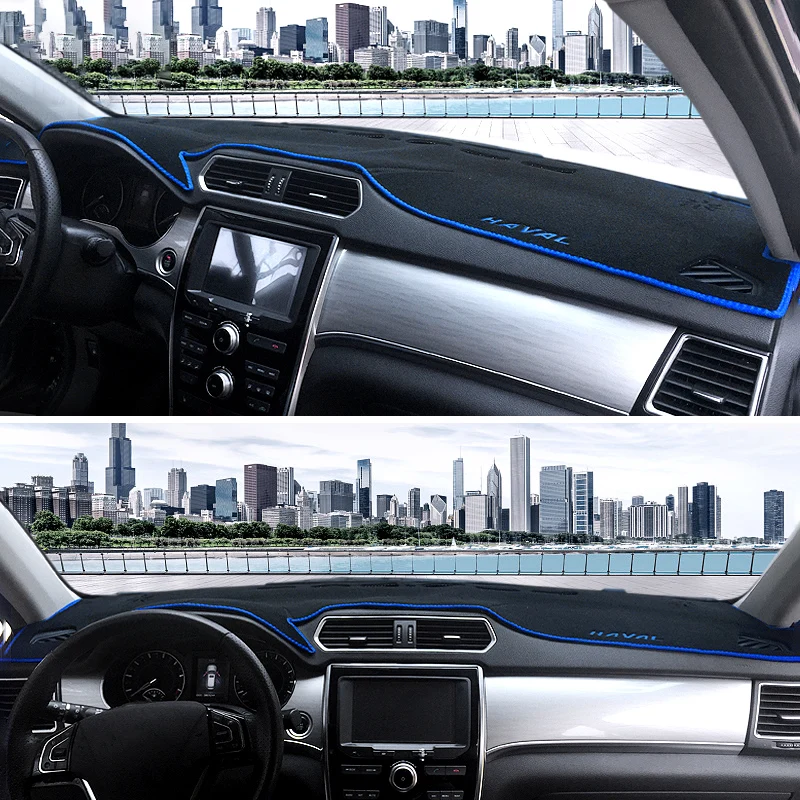 Для HAVAL H2 2014 2015 2016 2017 2018 приборной панели автомобиля крышка коврики Избегайте