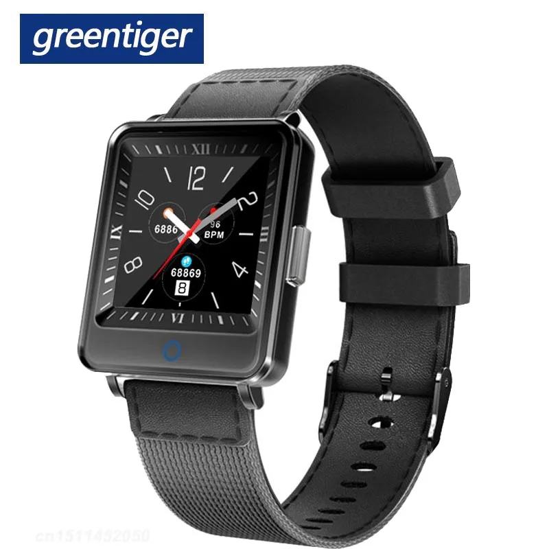 Greentiger CV16 Смарт-часы для мужчин IP67 водонепроницаемый монитор сердечного ритма фитнес-трекер спортивные V16 Смарт-часы Android IOS