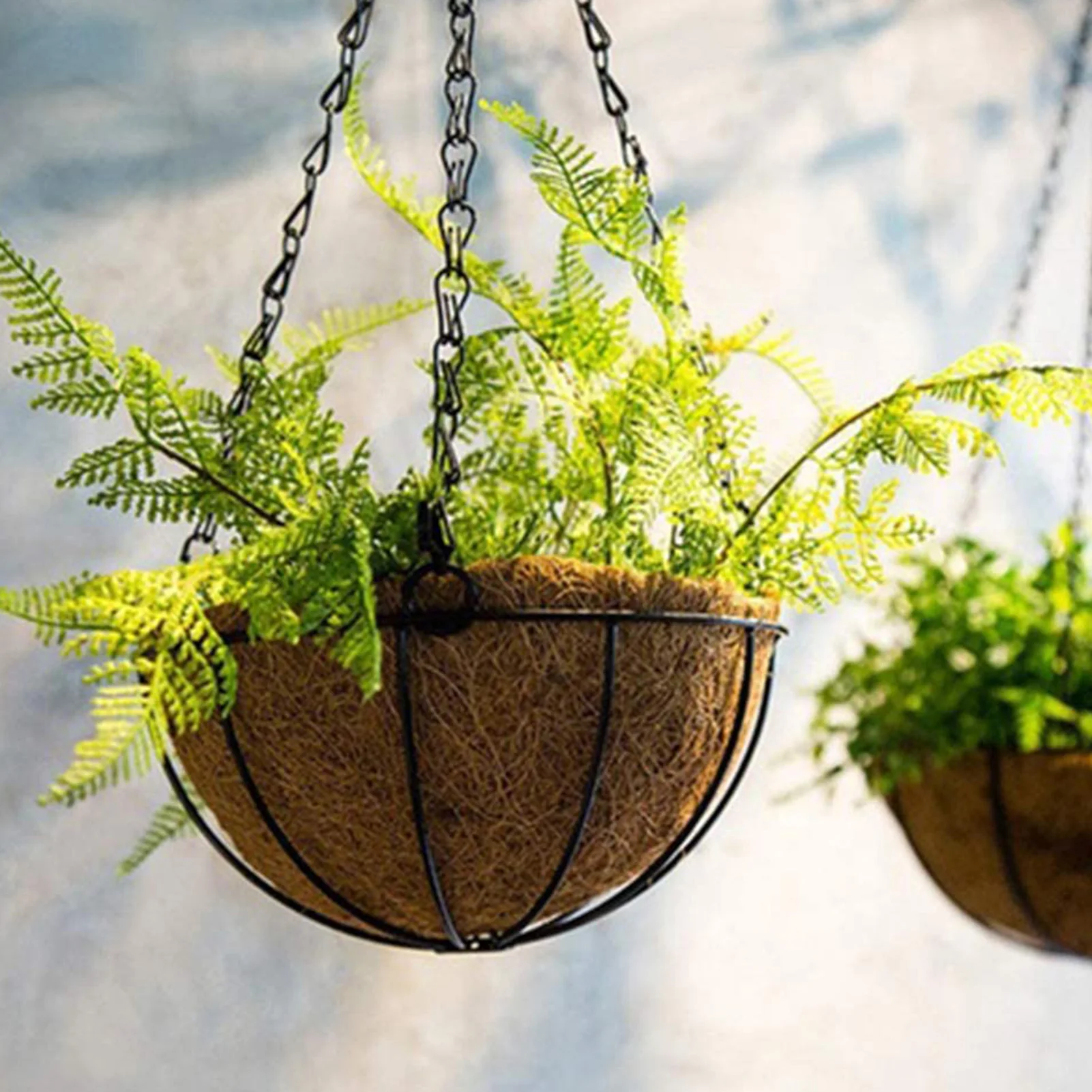 

10PCS Plants Cover Potted Plants Winter Protection Coconut Mulch Cover Coir Mat For Garden Potted Plant Botany Keep Warm 3 Size