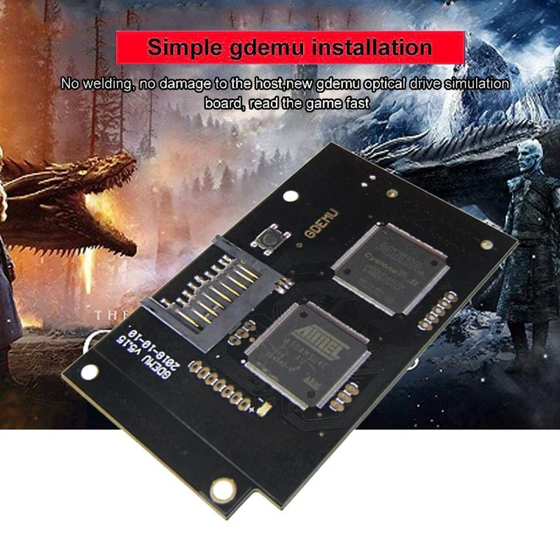 

Optical Drive Simulation Board for DC Game Machine The Second Generation Built-In Free Disk Replacement for Full New GDEMU