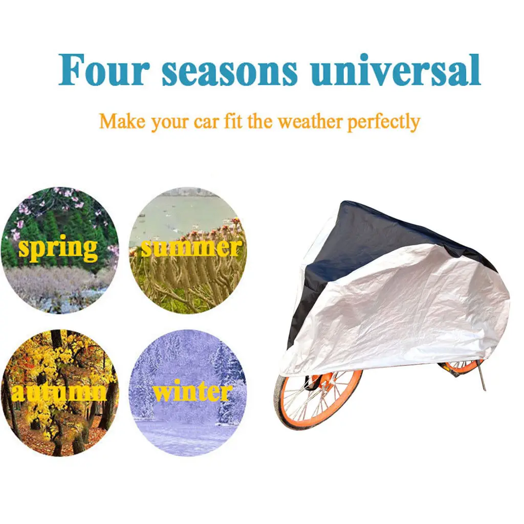Чехол для велосипеда с защитой от дождя снега и ультрафиолета|Универсальные