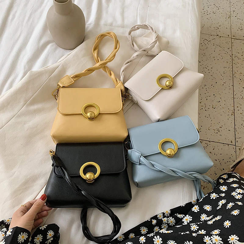 

Luxury Designers Women Shoulder Bags Female Retro Fashion Handbags High Quality Leather Messenger Bags 2021 New Girl Flap Purse