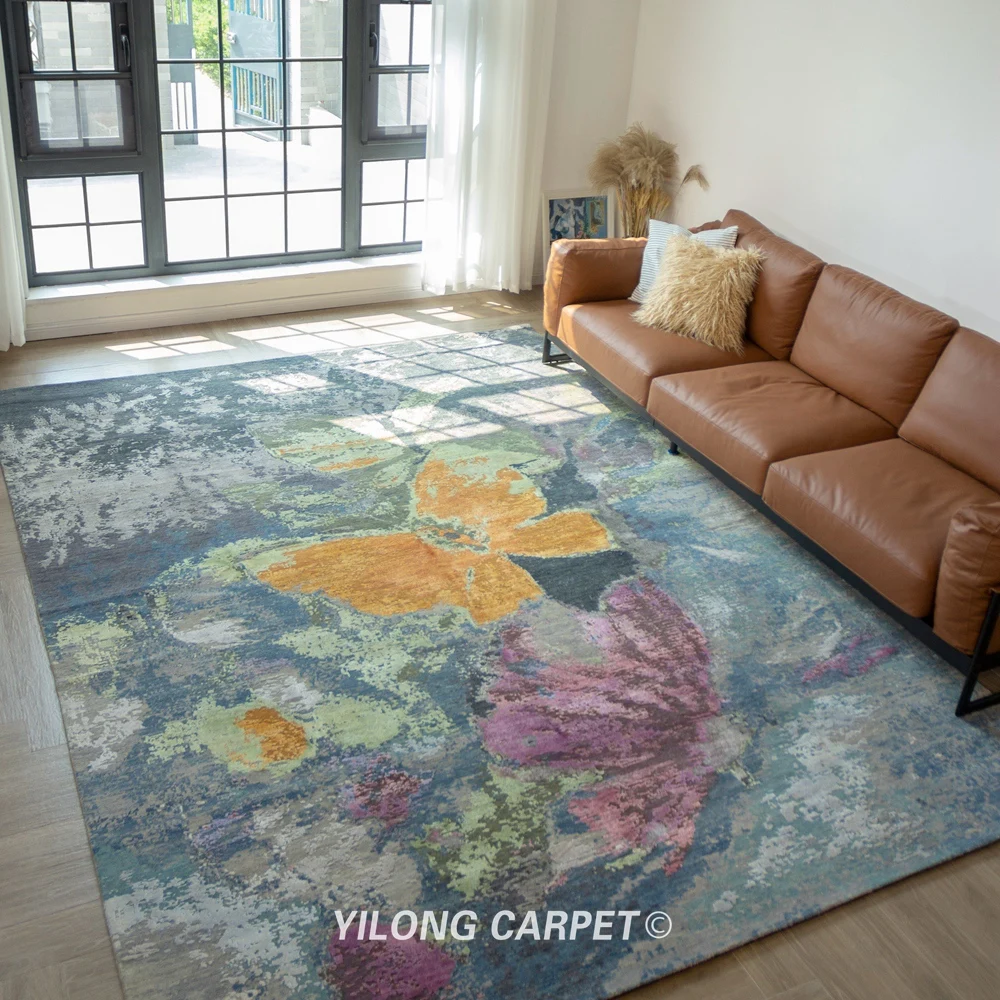 Yilong 9 'x 12' шерстяные