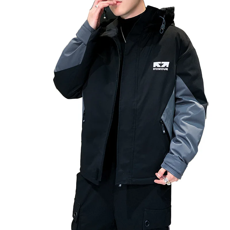 

new 2020 winter leisure 80% white duck down big yards men tooling down jacket youth men's jackets