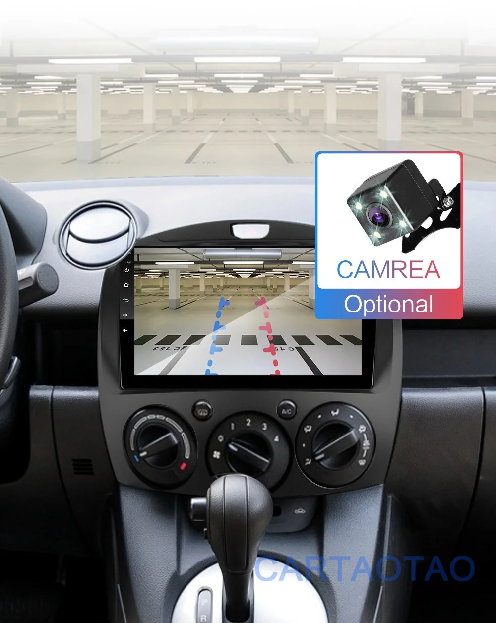 2G+ 32G " Android 8,1 GO автомобильный Радио dvd-плеер для MAZDA 2/Jinxiang/DE/третьего поколения 2007- 2Din радио gps навигация WiFi