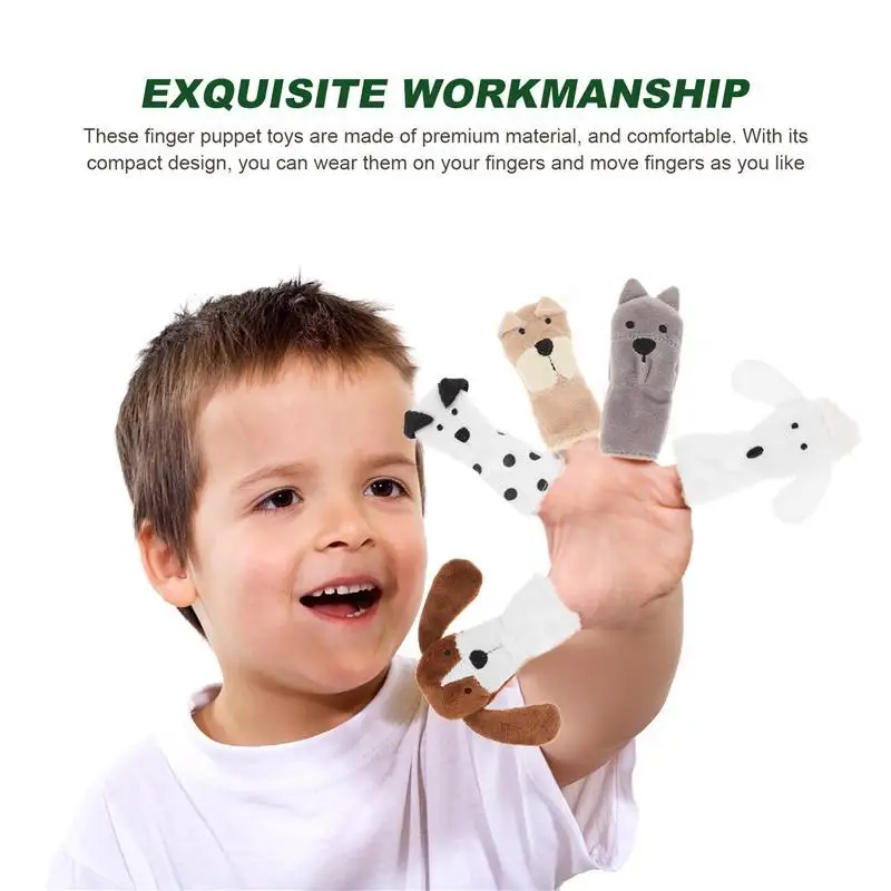 5 шт. игрушечные куклы на палец | Игрушки и хобби