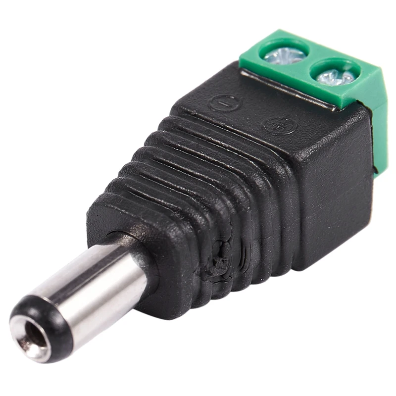 

6 Pcs 5.5x2.1mm Female + Male CCTV DC Power Connector Adapter Repar Part