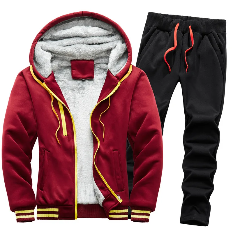 Мужская Толстая флисовая куртка 5XL спортивный костюм теплая одежда для бега и