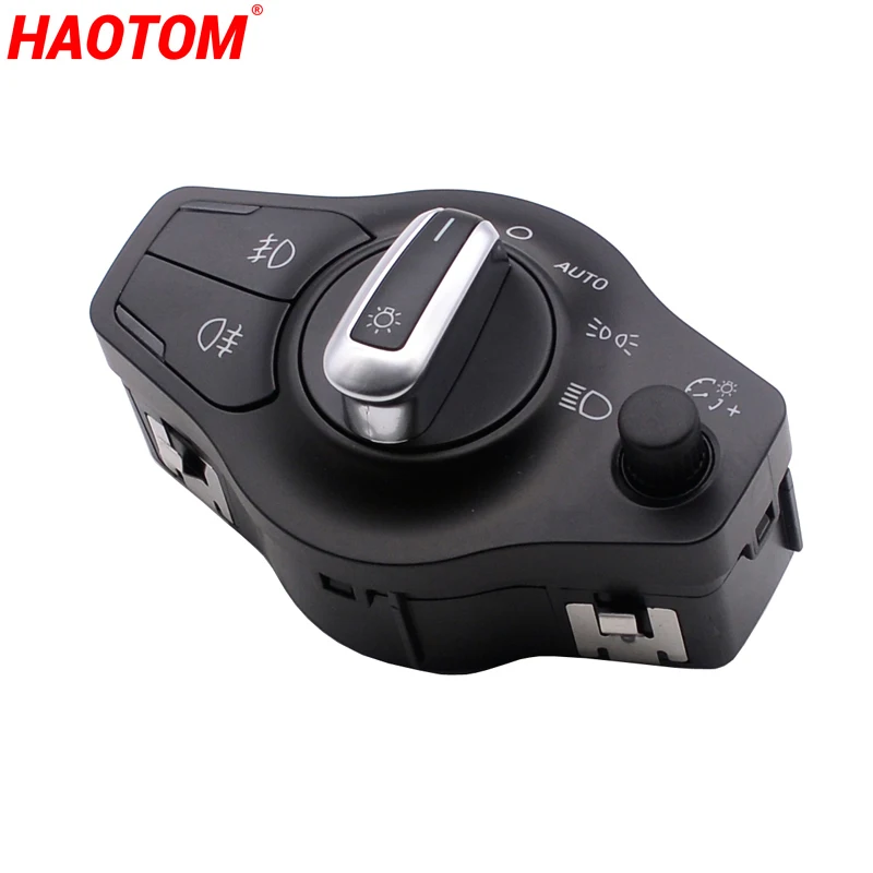 Новый хромированный переключатель противотумансветильник светильник для Audi A4