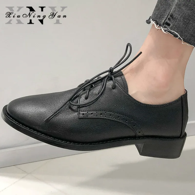 XiuNingYan/Роскошная обувь Женские брендовые туфли из очень мягкой натуральной кожи