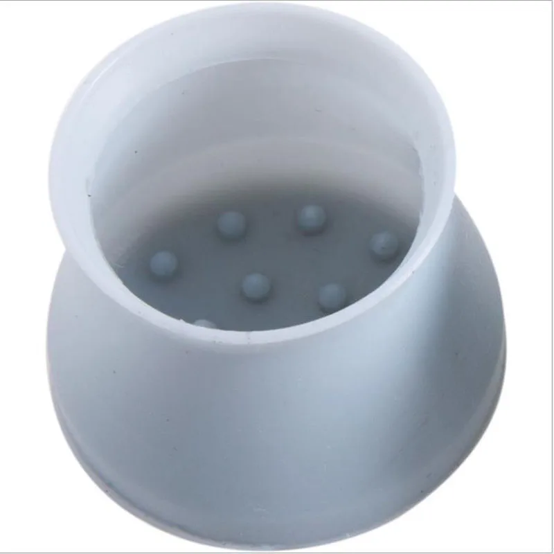 

4Pcs/set Of Silicone Chair Leg Pad Thick Non-Slip Mute Table Chair Cap Foot Protection Bottom Cover Wood Floor Protection Pad