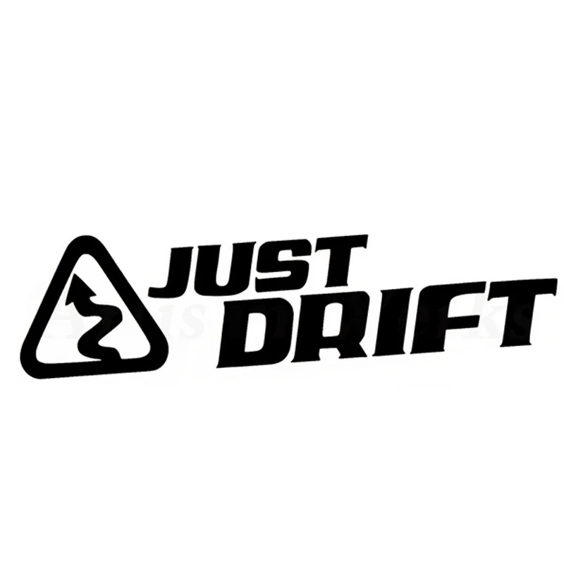 

Стикеры с надписью «Just Drift», 16 см х 4,4 см