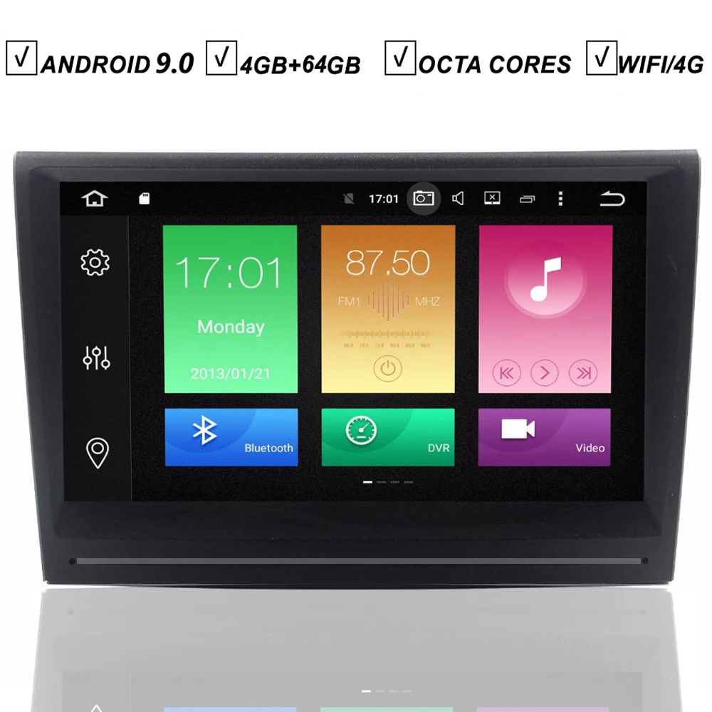 8-дюймовый автомобильный Android 9,0 DVD gps плеер для Porsche Cayman Boxster 911 977 Octa 8 ядерный 4 Гб+ 64 Гб радио мультимедиа BT Wifi DVR Stere