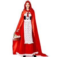 little red riding hood costume adult cosplay dress party little red riding hood nightclub queen service cosplay costume party