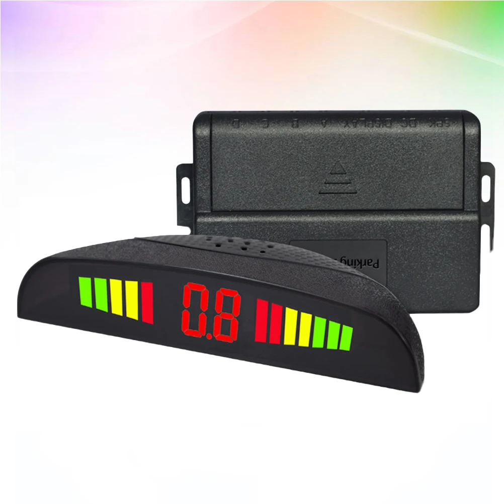 1 комплект с 4 датчиками Автомобильный светодиодный датчик парковки детектор от