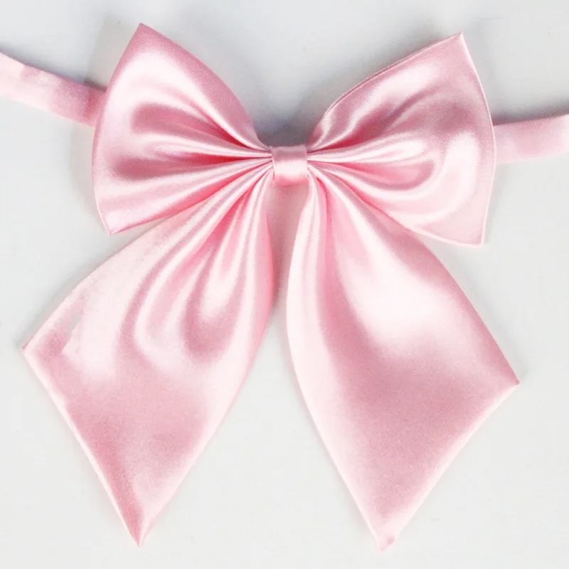 Linbaiway женские галстуки бабочки разноцветные однотонные для студентов формальная