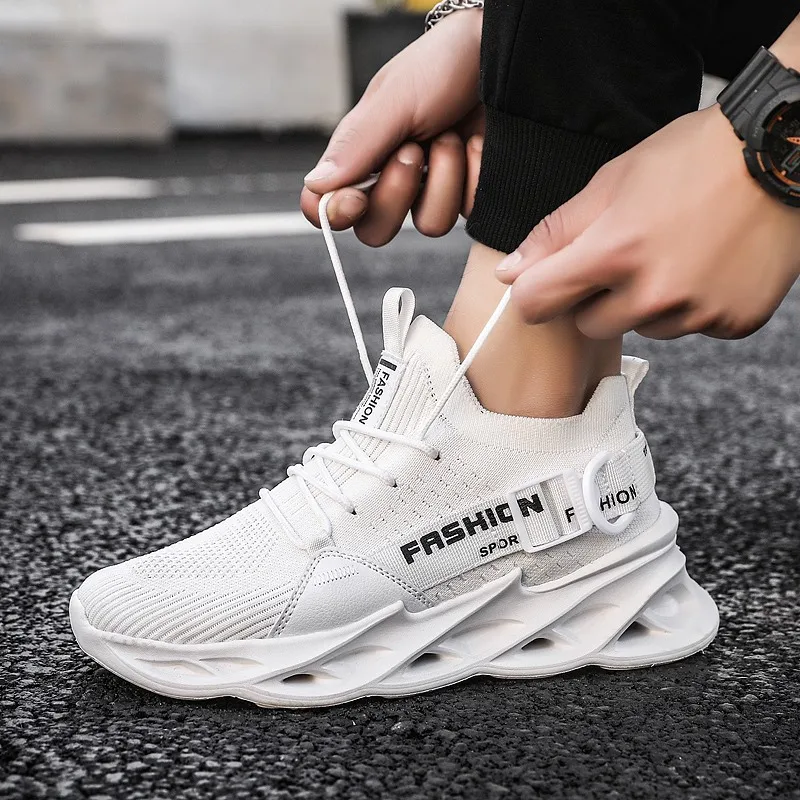 

Breathable 2020 informales sapatos Fashion white slip causal Sneaker 39 mens on fashion hombre solid Shoes spring de Men Casual