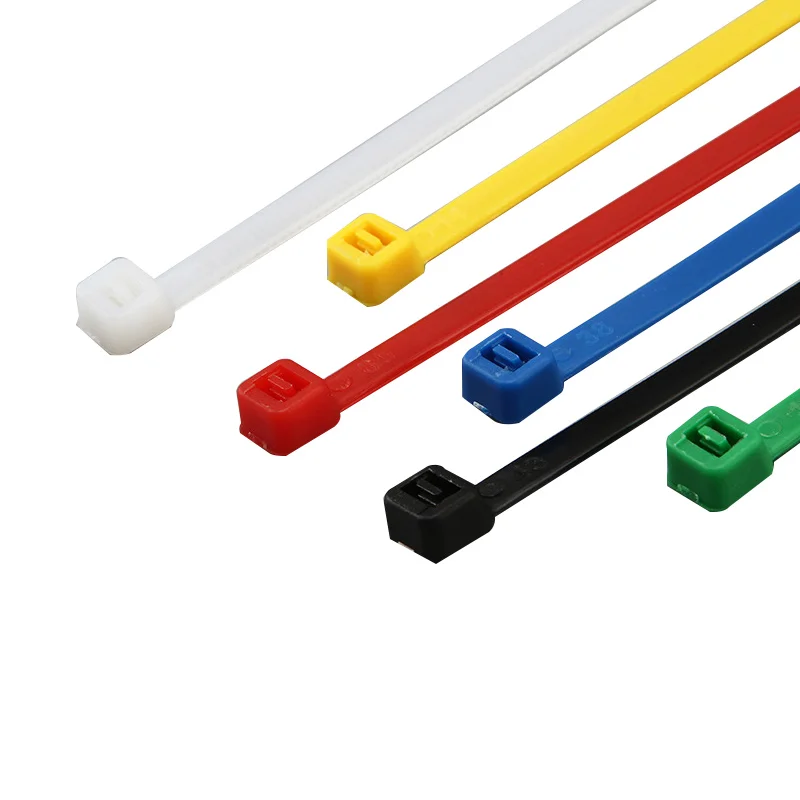 Самоблокирующиеся Нейлоновые Стяжки 500 шт. стяжки для проводов и кабелей