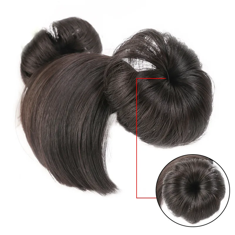 Аксессуары Для Волос С Двойной Булочкой Девочек Милые Головные Уборы Кукол