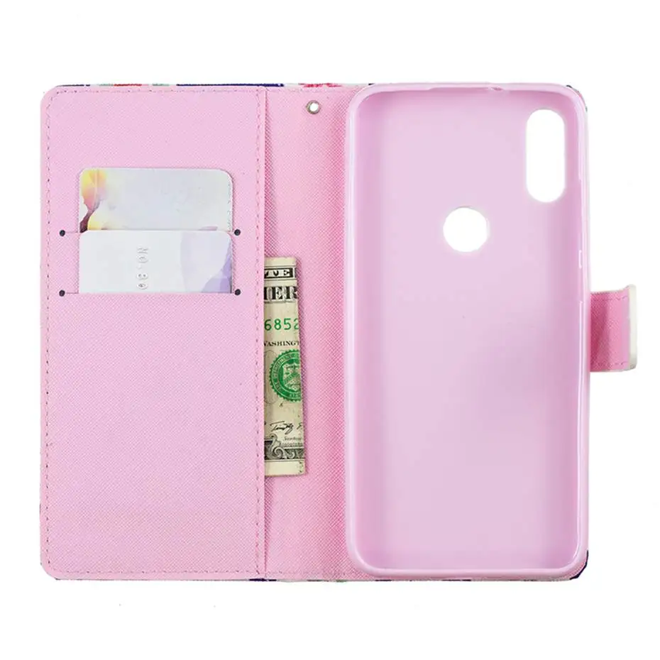 

Luxury Painted Flip PU Leather Phone Case For Xiaomi Play Global Version Xiaomi Play Coque Fundas Capa Cover