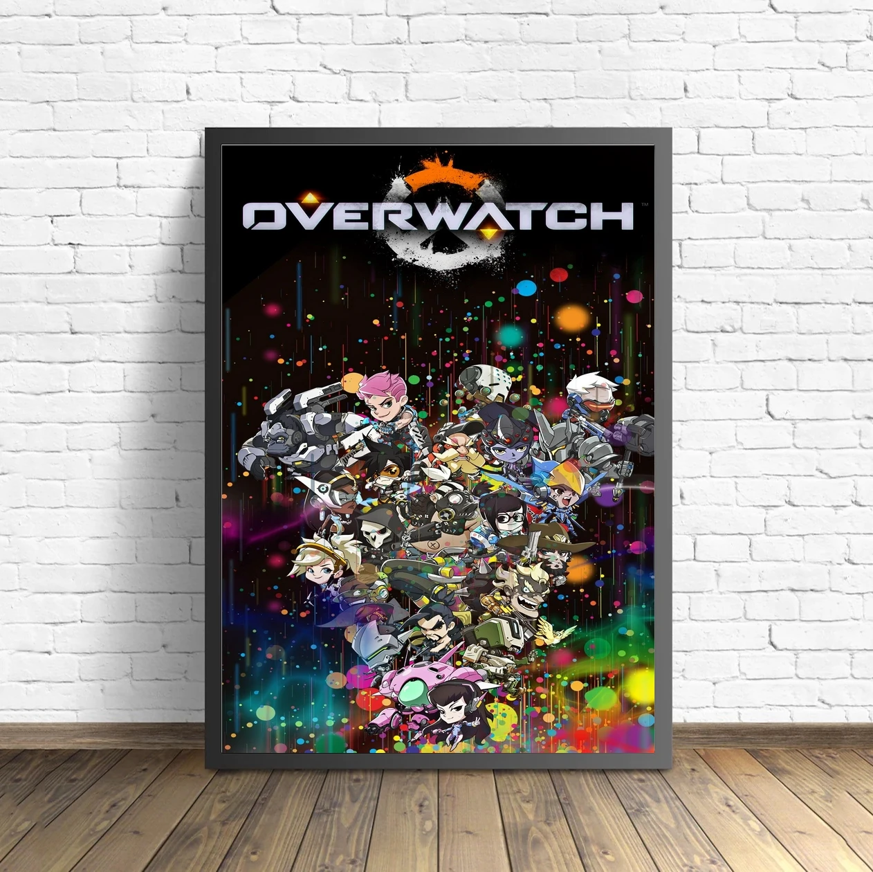 Игровой постер Overwatch альтернативная печать на холсте художественная домашняя
