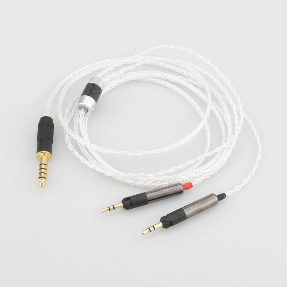 

Audiocrast HC025 4.4mm TRRS Balanced 8 Cores Silver Plated Headphone Cable for ATH-R70X