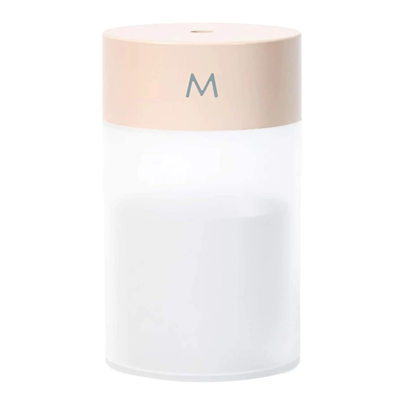 

Mist Humidifier,Portable Colorful Night Light Quiet Humidifier Desktop USB Powered Auto-Off Humidifier for Home Bedroom