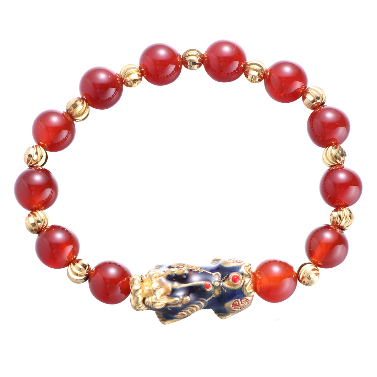 1 шт. передачи бисер браслет Россыпное Золото Храбрый обсидиан Thermochromic ювелирное