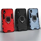 Противоударный армированный чехол для Samsung Galaxy A01 Core, чехол-подставка с кольцом для Samsung A01 Core A 01 A01Core Galaxy A01, Coque Funda