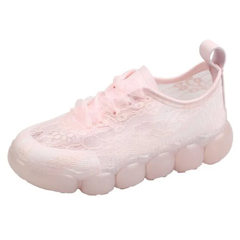 

COVOYYAR Lace Platform Shoes Women Summer Breathable Flat Fashion Sneakers Riband Lace-up Lady Casual Shoes WSN375