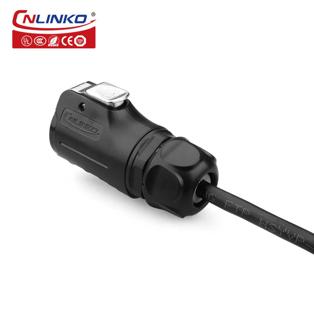 Промышленный водонепроницаемый разъем питания с винтовым соединителем M20 Cnlinko UL |