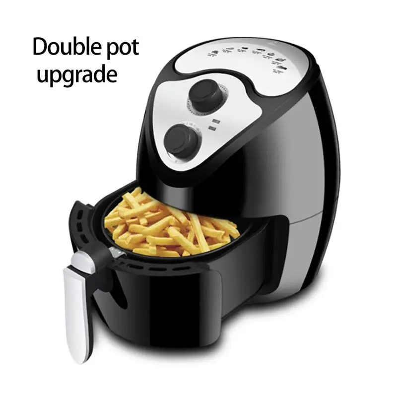 

Fast DHL Free Shipping Electric Hot Air Fryers Roasting Air Frying with Removable Frying Rack 2.6L 1300W