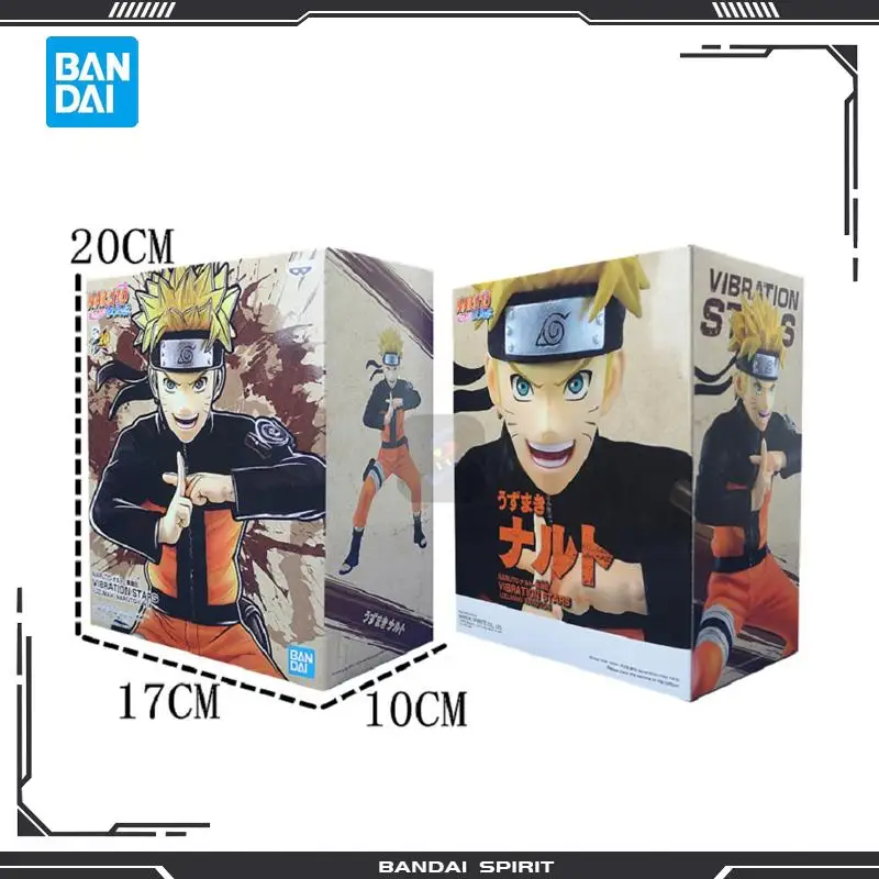 

Original Bandai Naruto Uzumaki Naruto Anime Figure PVC toys Decoration Collection figure For Friends Gifts Model Dolls 17cm