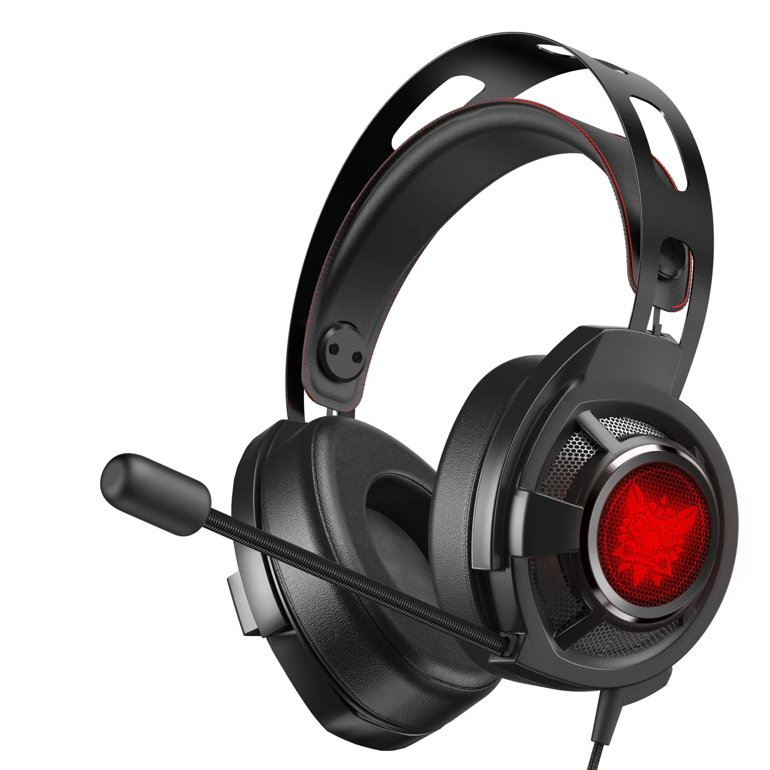 Игровая гарнитура PS4 накладные игровые стерео наушники с микрофоном и